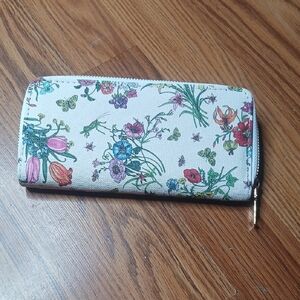 Floral White Women's Wallet